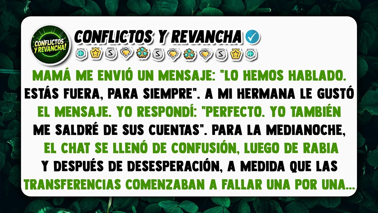 Mamá me envió un mensaje: 