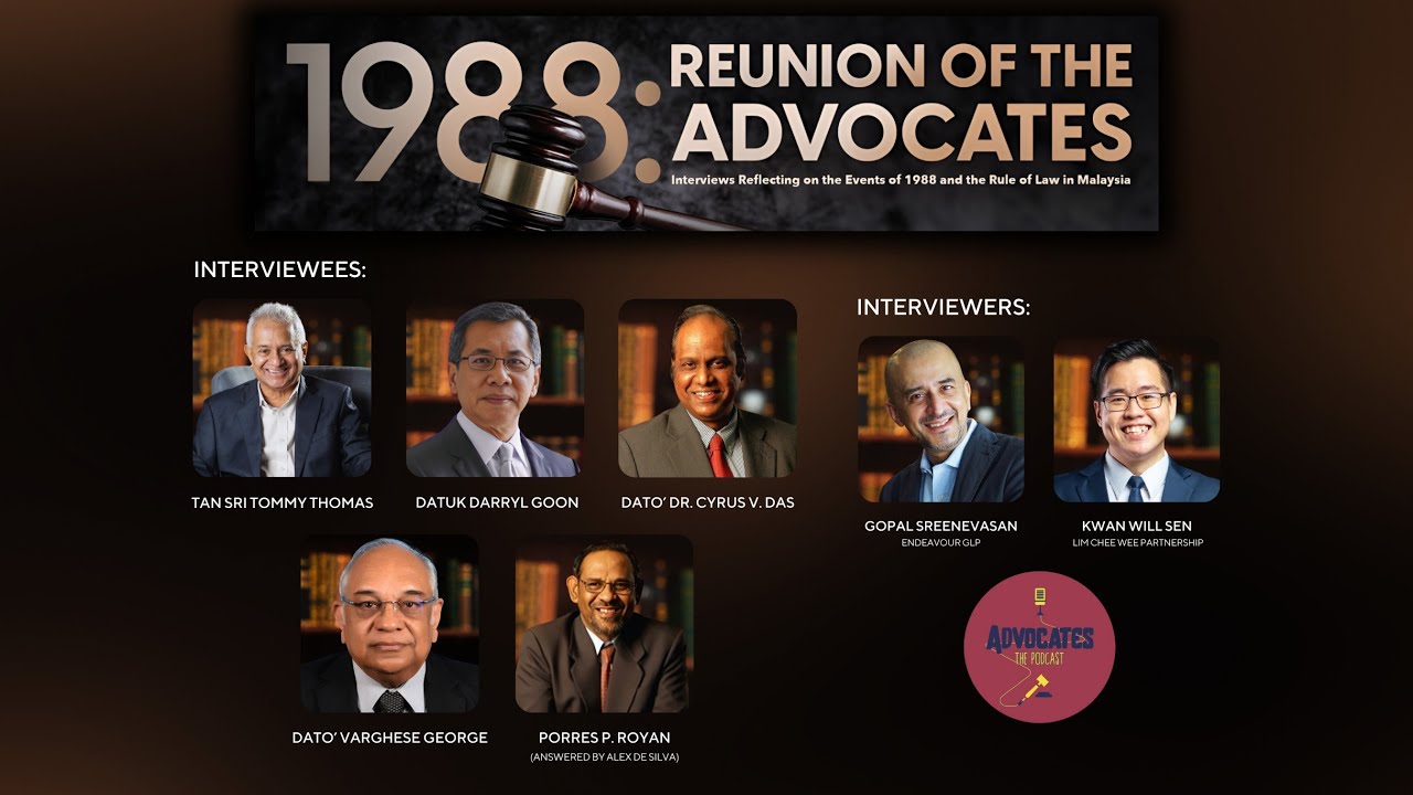 [Part 1] 1988: Reunion of the Advocates - Team Tun Salleh Abas