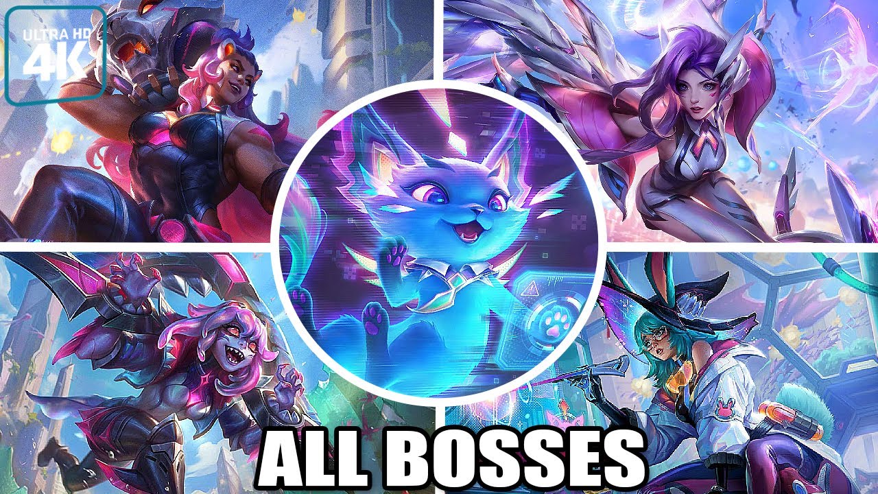 League of Legends Swarm - All Bosses (With Cutscenes) 4K 60FPS UHD PC