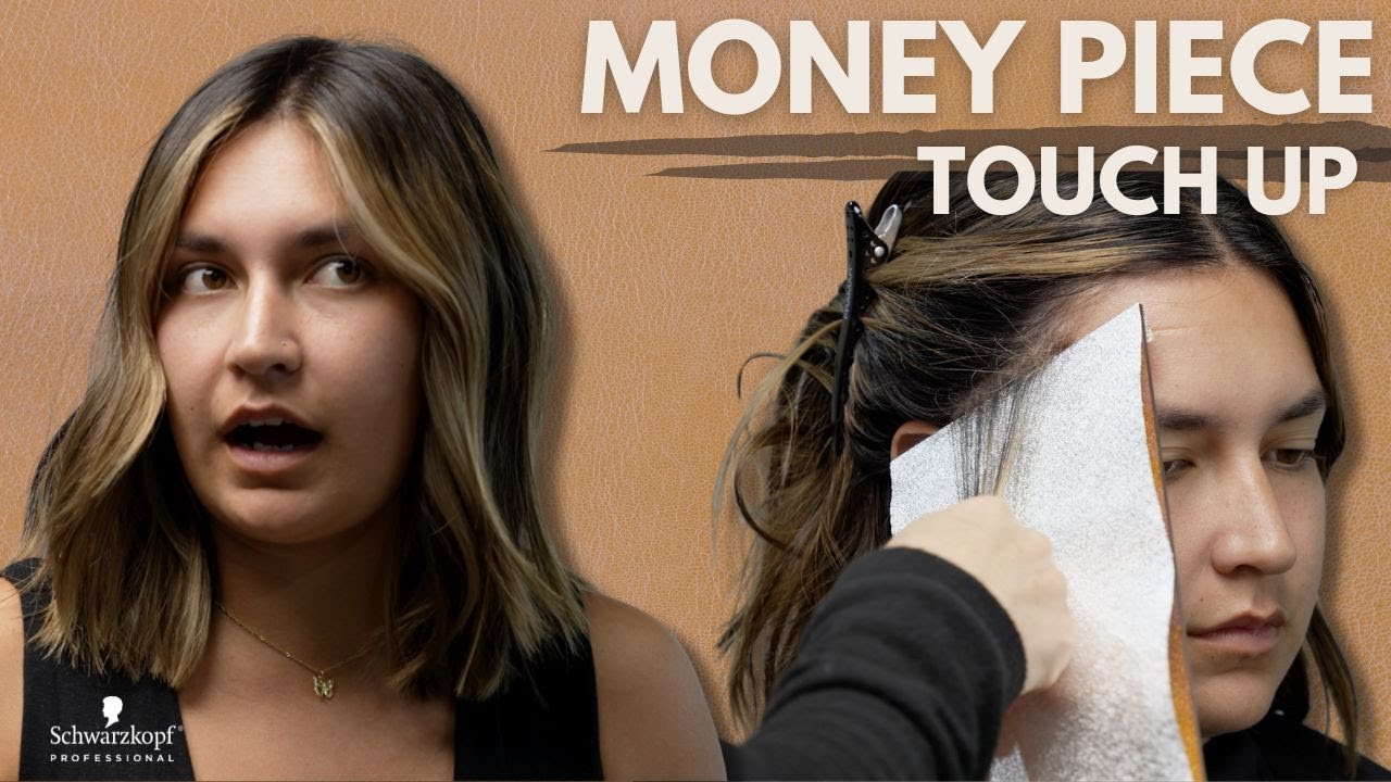 How to Refresh a Money Piece 🤑 Hairstylist Tutorials | Schwarzkopf Professional