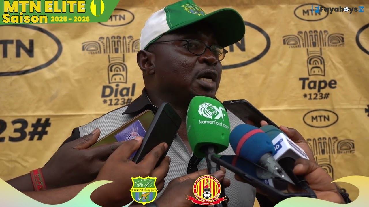 Interview d'après match face à Unisport du HAUT NKAM, J3,  COACH NANKAM