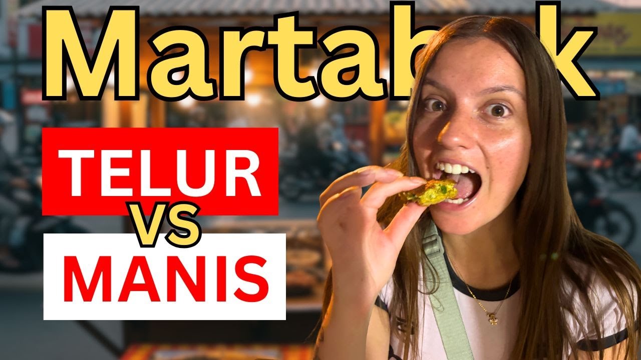 ВПЕРВЫЕ попробовал Мартабак Телур в Индонезии🇮🇩 Индонезийская уличная еда просто потрясающая