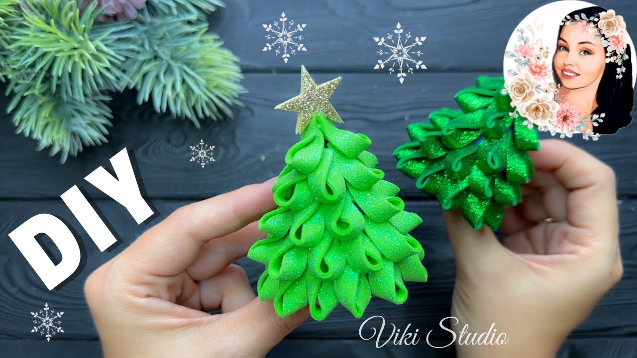 Рождественская елка 🎄 Идеи Новогодних поделок 🎄 Рождественские украшения