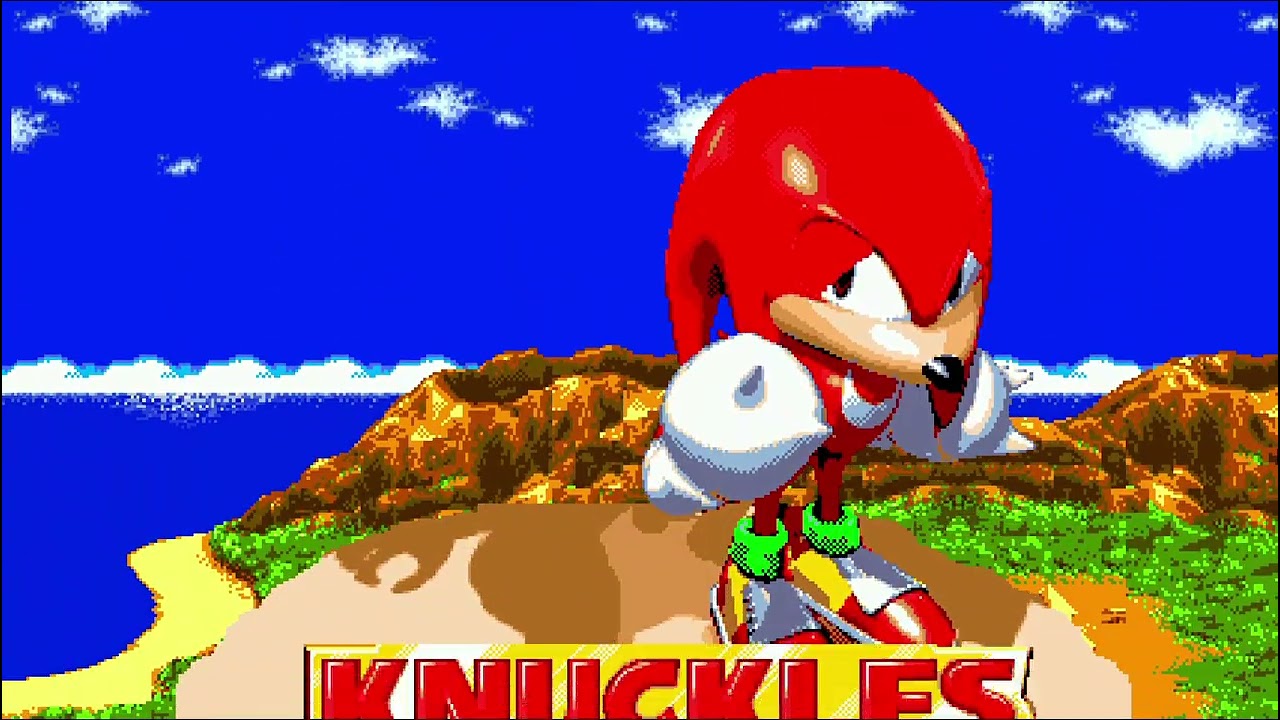 gameplay do jogo sonic-knuckles-1994