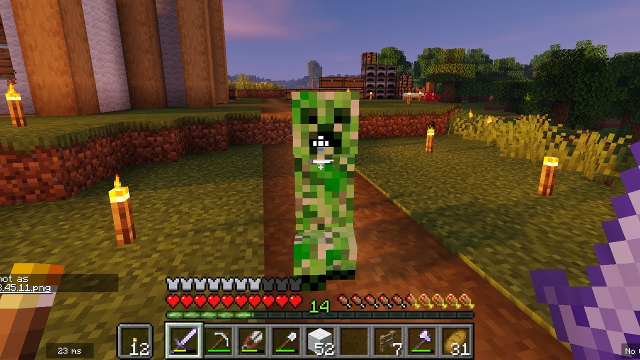 Minecraft Survival Livestream w/Nudlička, Klarisa