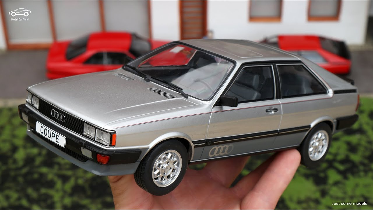 1:18 Audi Coupe GT (B2) 1980, Zermatt Silver - Model-Car Group [Unboxing]