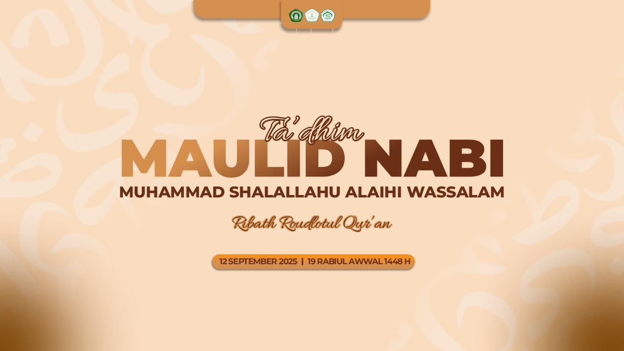Ta'dhim Maulid Nabi Muhammad shalallahu alaihi wassalam 1447 H