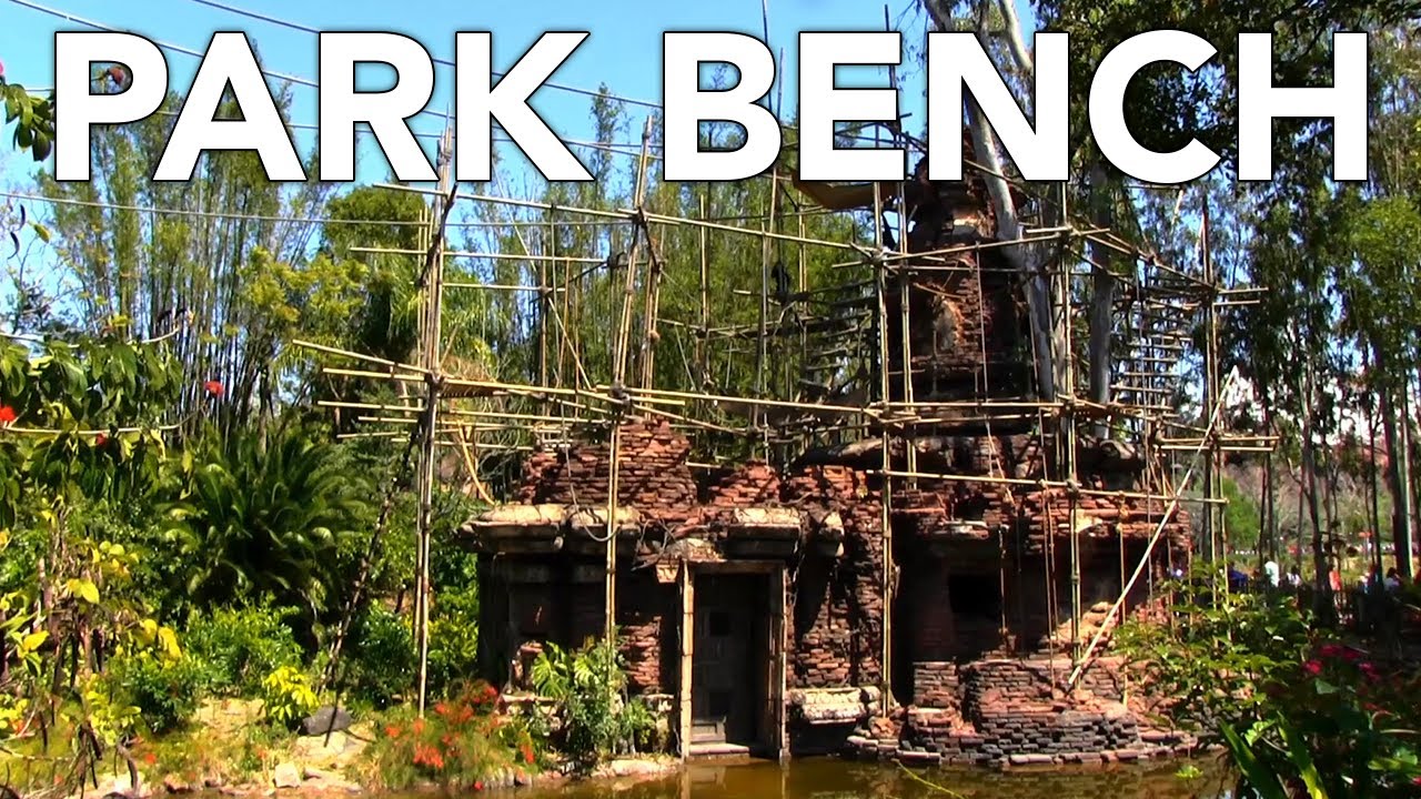 Disney Park Bench - Animal Kingdom - Siamang Exhibit