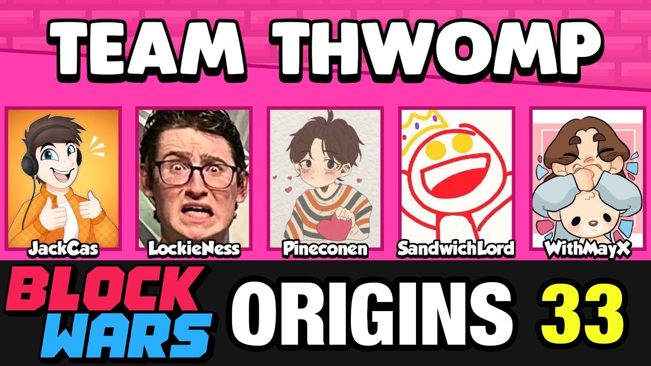 Block Wars Origins Teams (BWO 33) & BW15 Sub (Red)