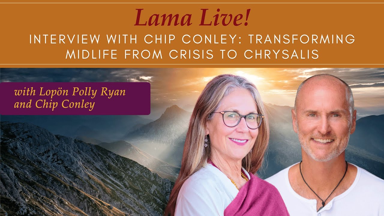 Lama Live! Interview with Chip Conley: Transforming Midlife from Crisis to Chrysalis