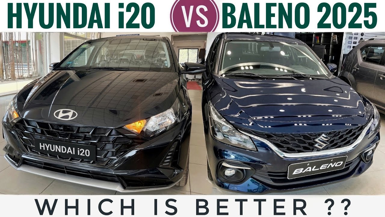 Maruti Baleno vs i20 2025 - Which is better? | Hyundai i20 vs Baleno 2025 | Baleno 2025 New Model