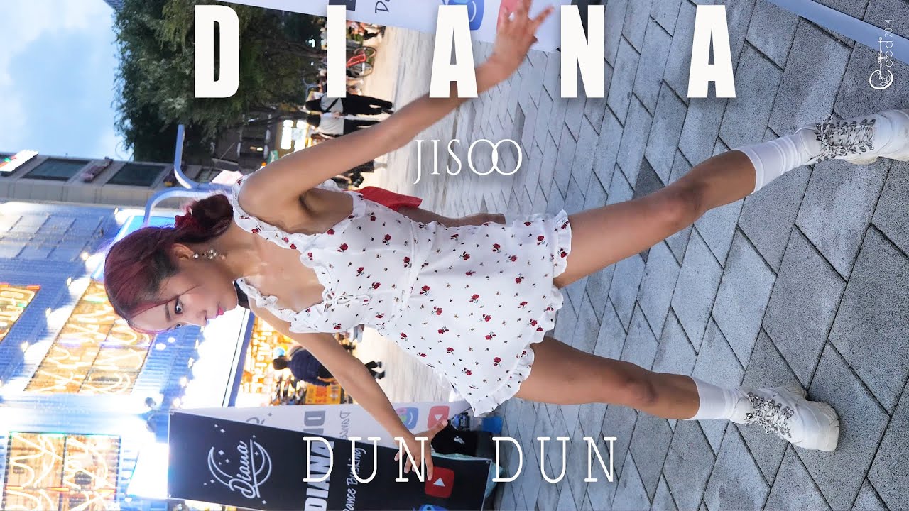 200801 댄스팀 다이아나 DIANA 지수 'DUN DUN' @홍대버스킹 4K 60P 직캠