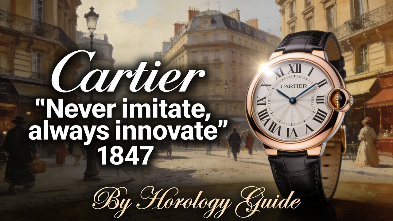 Cartier #8 The History of Watchmaking: Never imitate, always innovate.