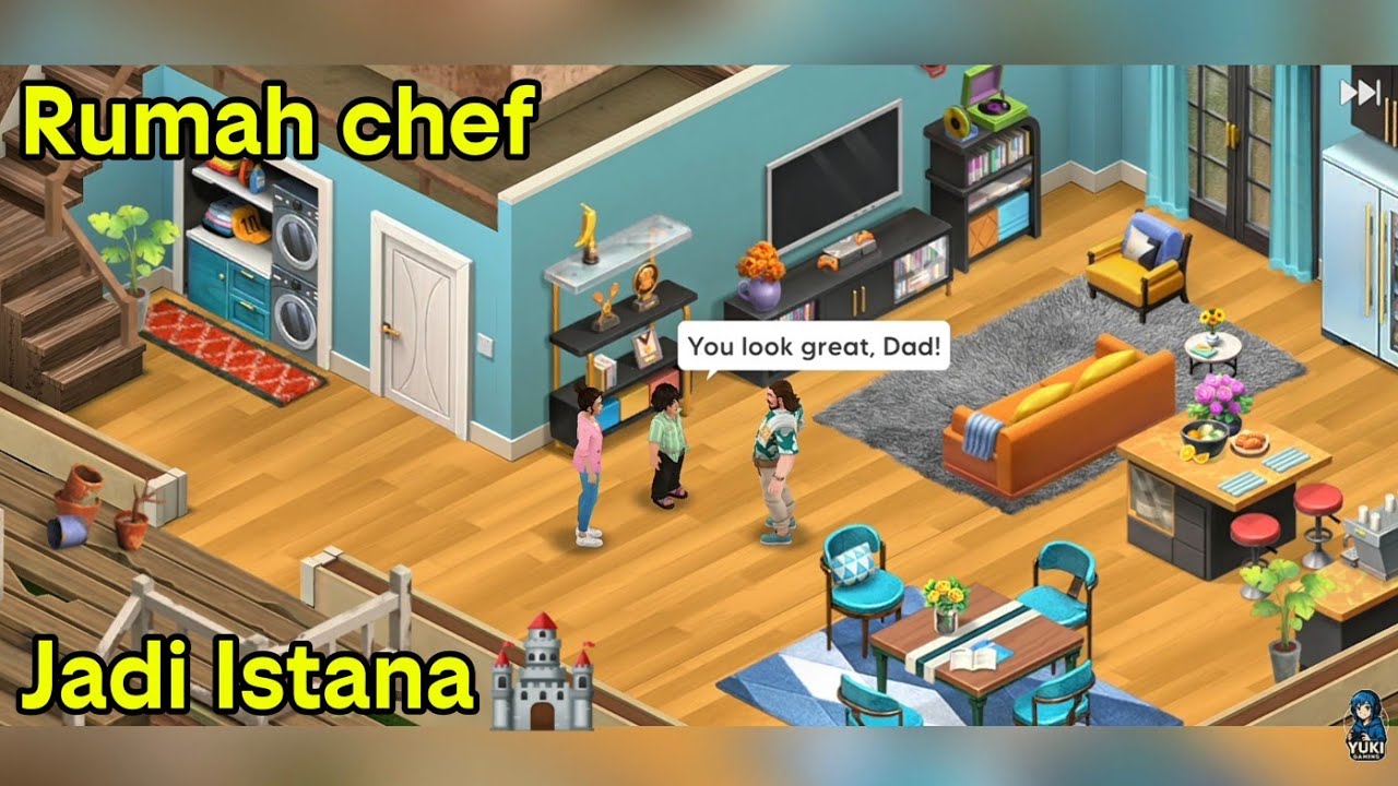 ​DILUAR NALAR! Rumah Chef Berubah Jadi ISTANA SULTAN! 😱🏰 (Modern Community Chapter 3)