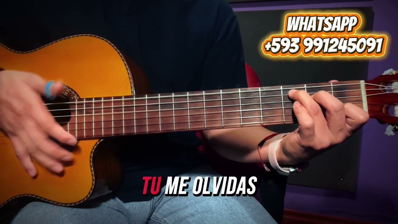 De Tercio Pelo Negro - Música Ecuatoriana Albazo Tutorial Guitarra 🎸 