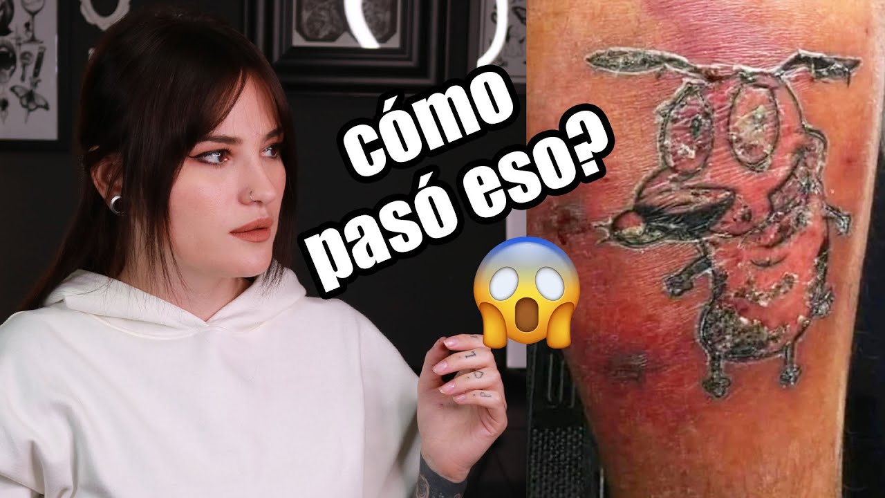 🩸INFECCIONES en los TATUAJES🤢 como reconocer y curar un tatuaje infectado.