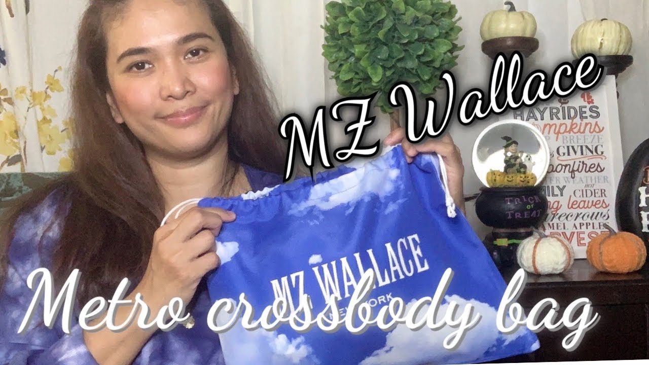 MZ WALLACE METRO CROSSBODY bag  IN BOLD BROWN SNAKE PRINT 🐻 MZW Metro crossbody bag & What fits 🐻