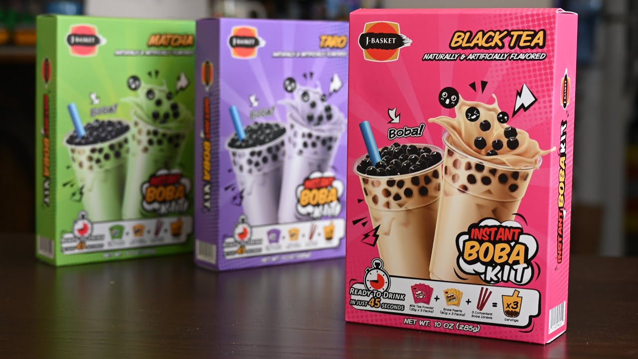 Junk Food’n: J-Basket Instant Boba Kit