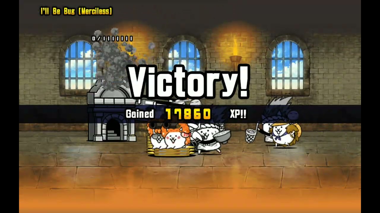 The Battle Cats HOW TO: double Advent Stage: The Queen & The Saint [NO battle items]