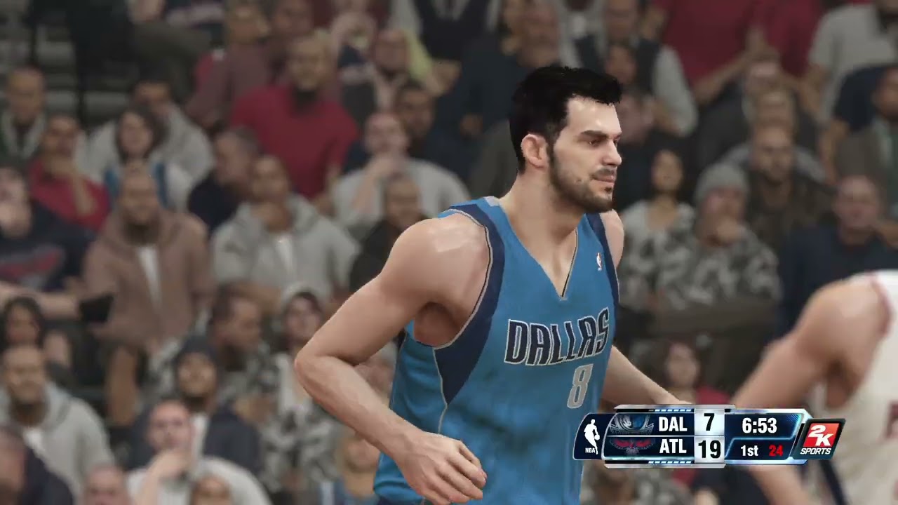【2K14 NBA Full】Dallas Mavericks vs Atlanta Hawks