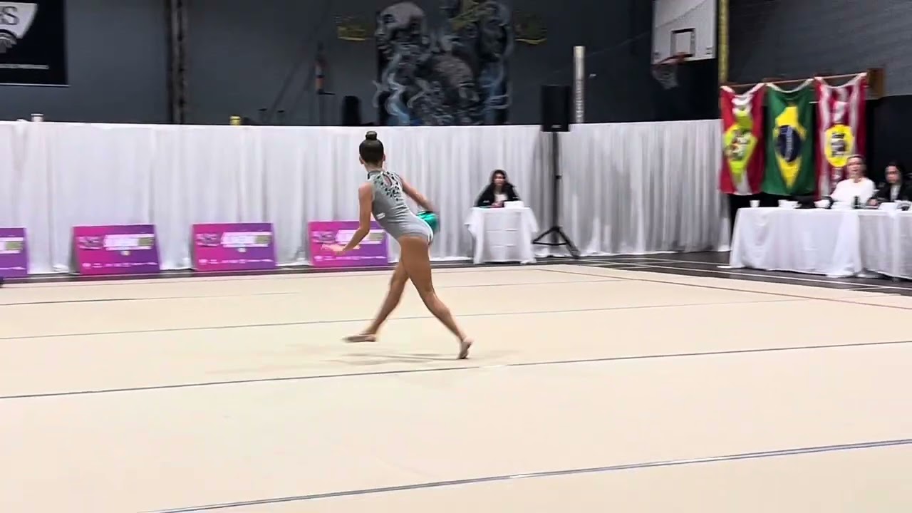 Campeonato de ginástica Rítmica | Bola #bola #ginasta #ginasticaritmica