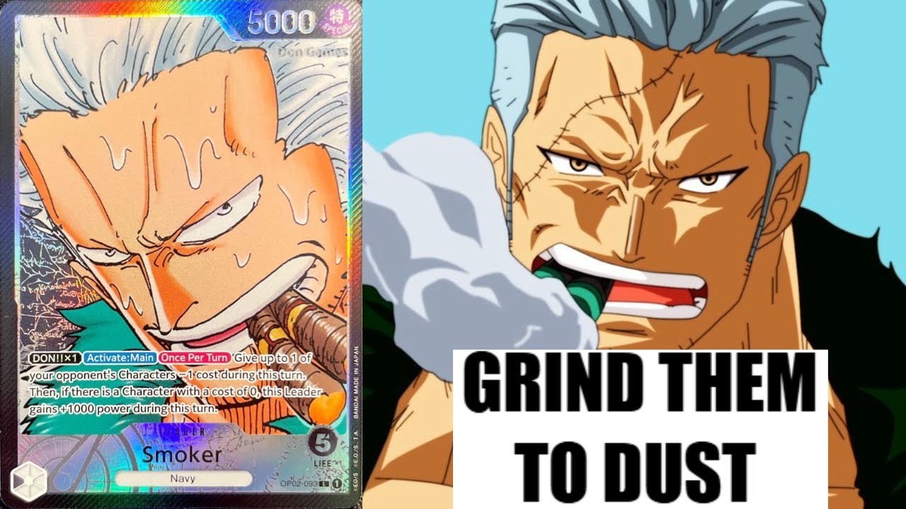 SMOKER IS BACK FOR EB02 - TOO MUCH VALUE - ONE PIECE TCG - SMOKER DECK PROFILE AND GAMEPLAY