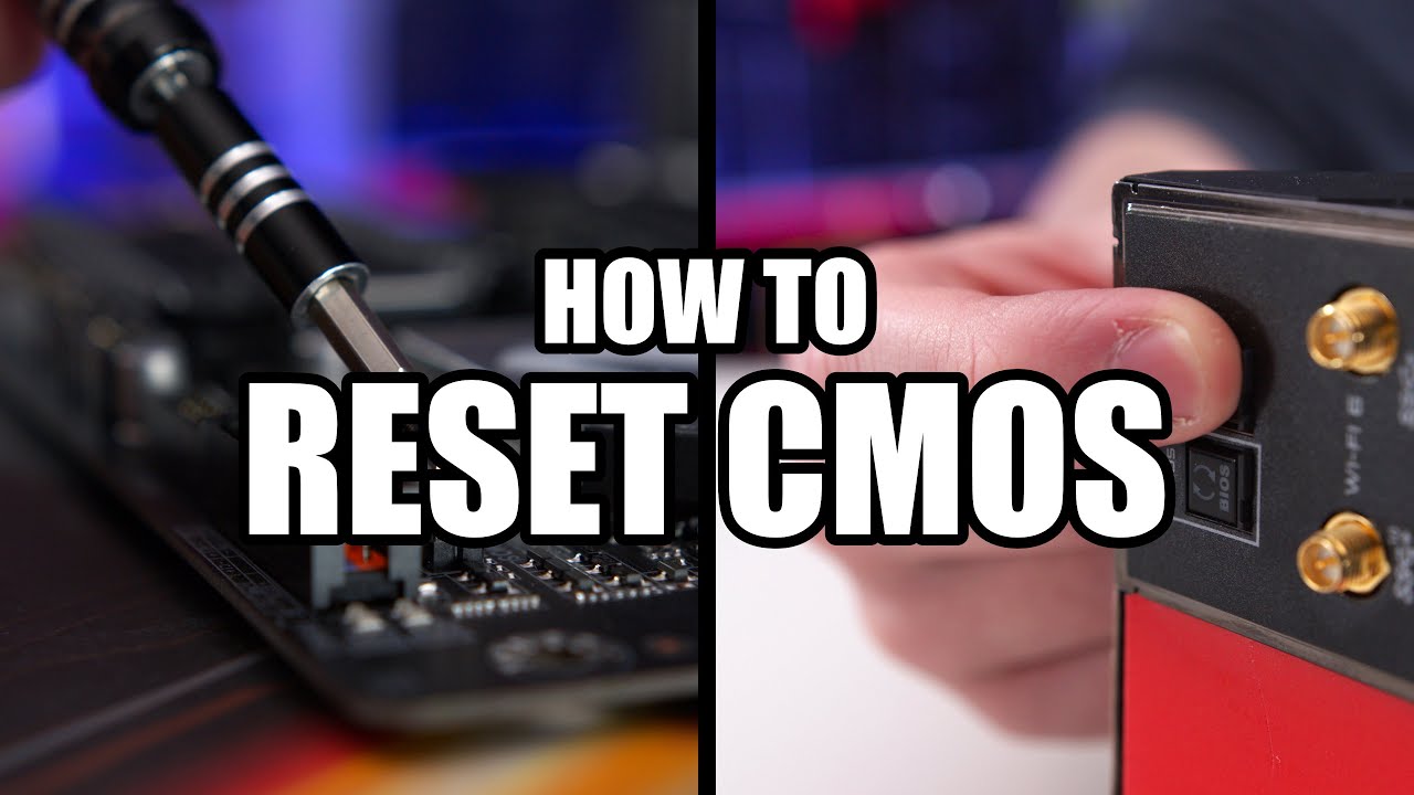 Как сбросить BIOS (CMOS)