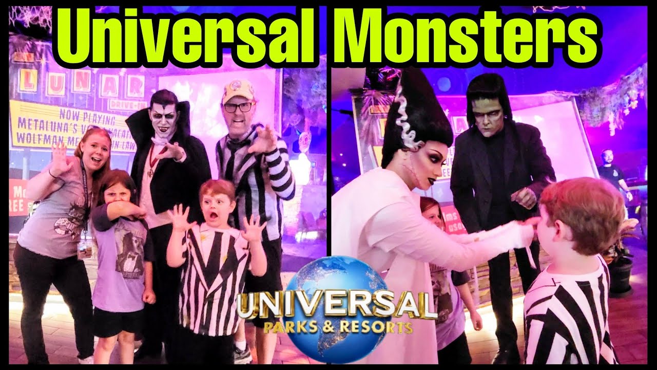 Meeting Frankenstein, Bride & Dracula at Universal Orlando | Park Updates & Death Eaters
