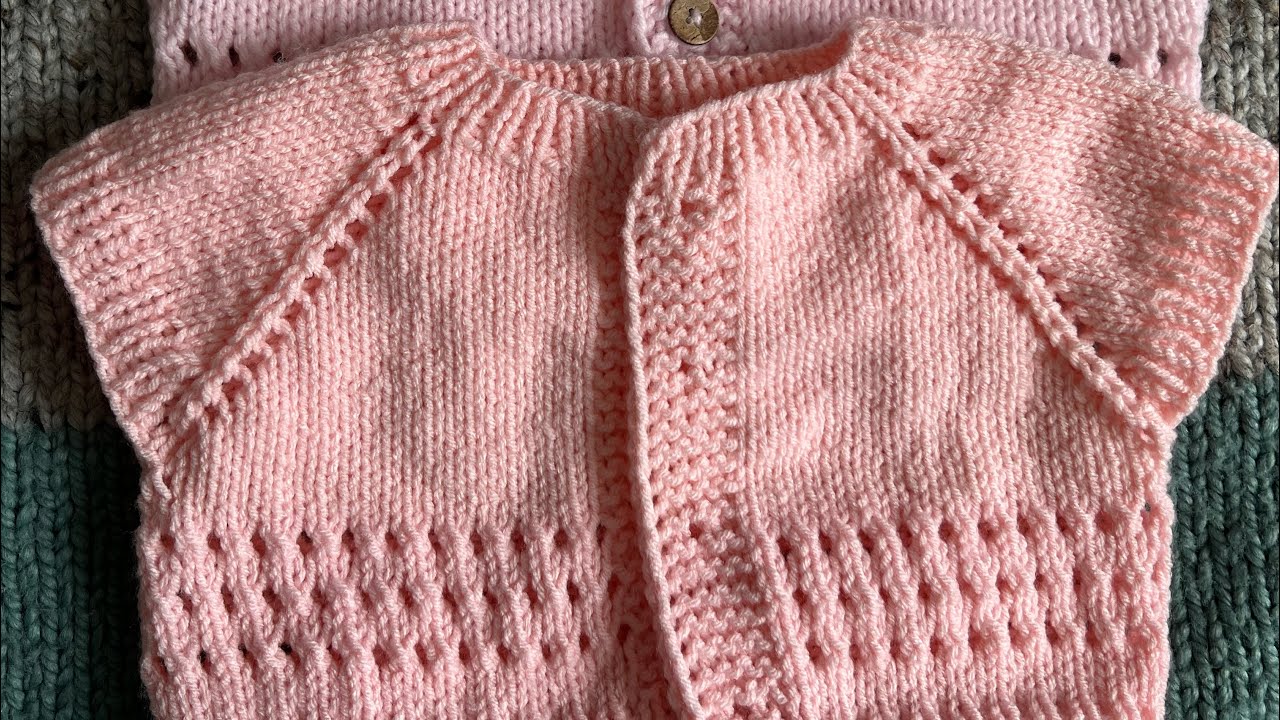 Bolero a dos agujas🧶 algunas esplicaciones #angecom #knitting 