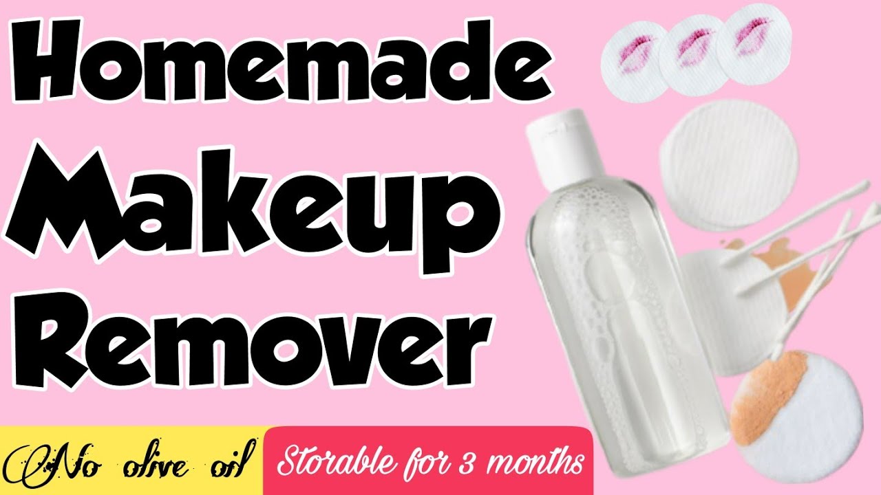 How to make makeup remover at home || DIY homemade makeup remover || makeup remover making at home