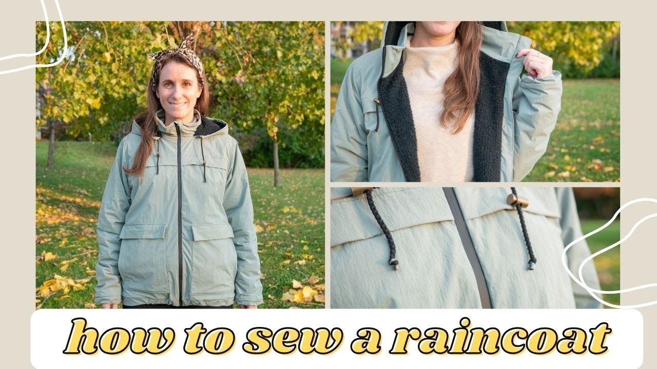 HOW TO MAKE A RAINCOAT #JALIEMAXIME