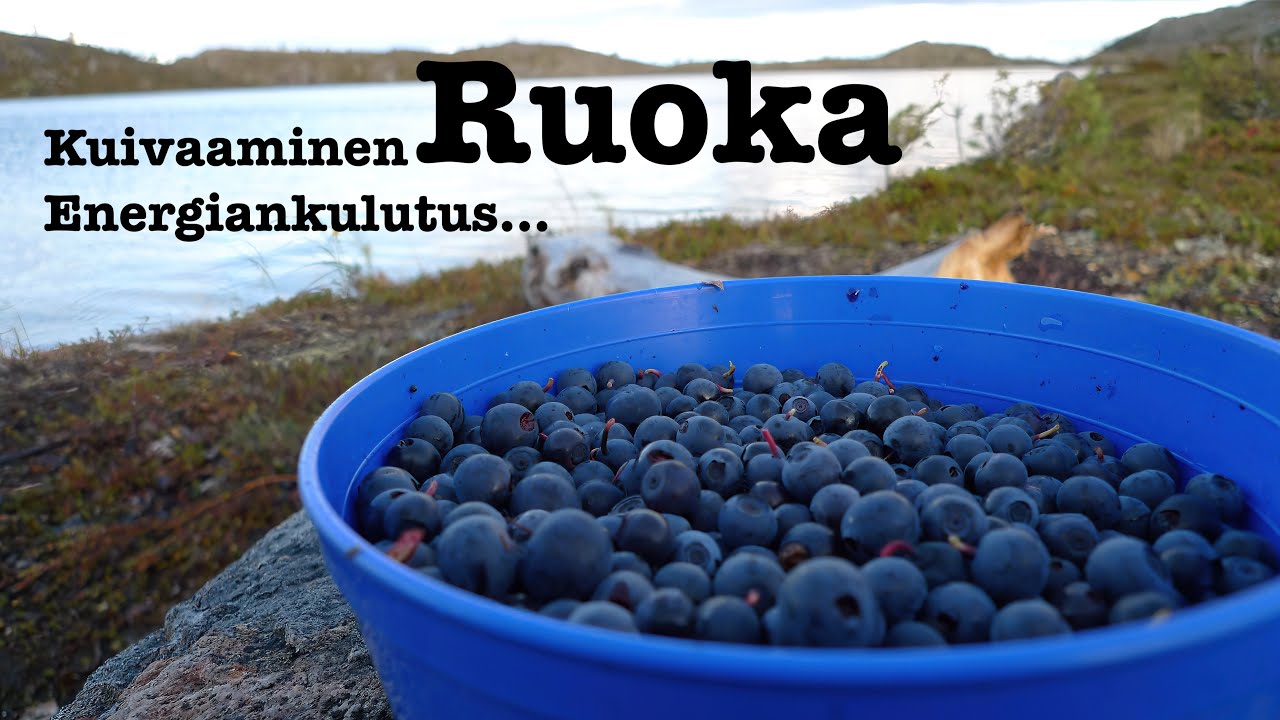 Er&auml;maa haltuun 16: Retki ja vaellusruoka. Ruuan kuivaus ja k&auml;ytt&ouml;. Energiankulutus vaelluksella...