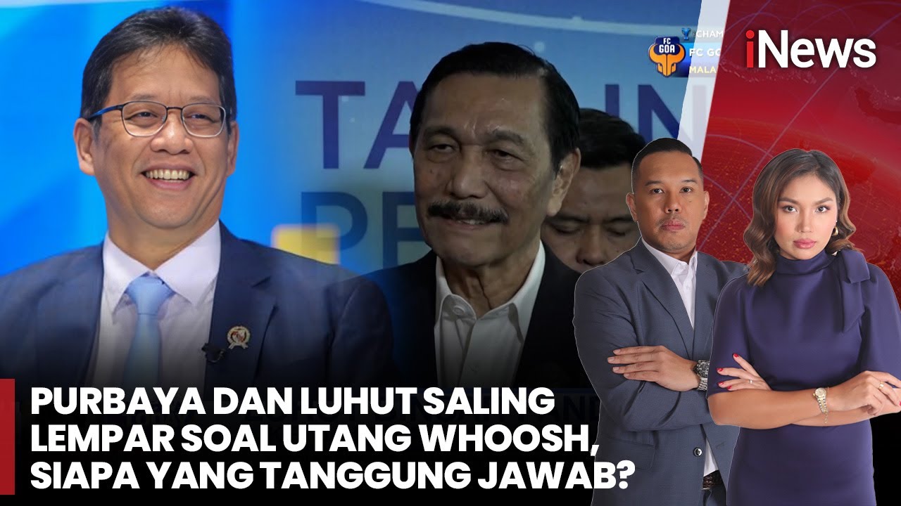 Menkeu Purbaya dan Luhut Saling Lempar soal Utang Whoosh, Siapa yang Tanggung Jawab? | iNews Today