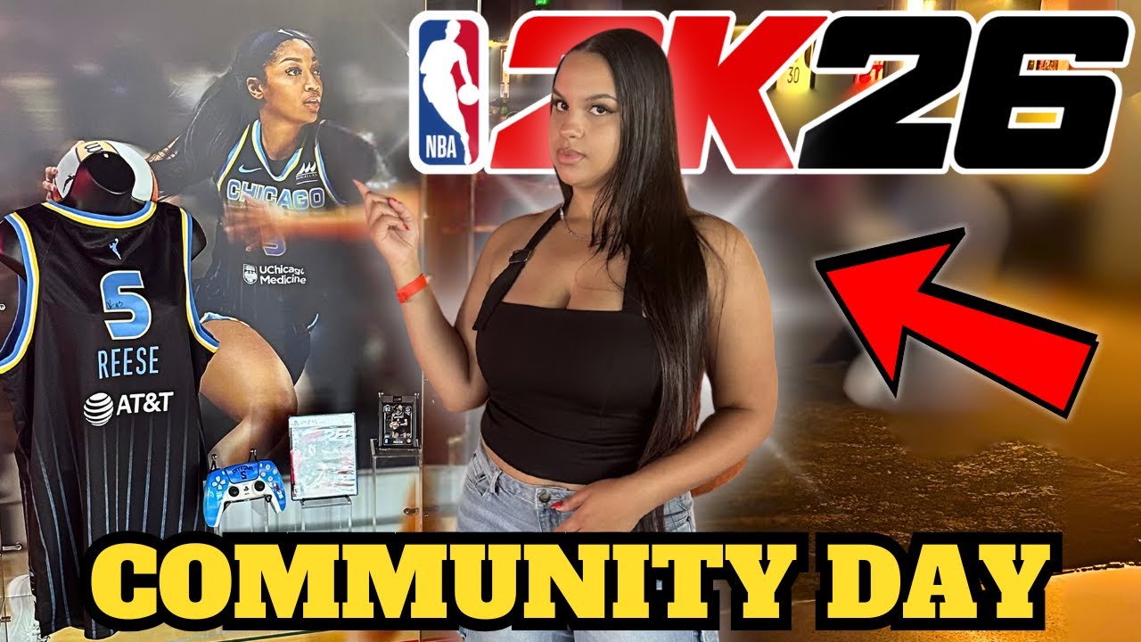 NBA 2K COMMUNITY DAY VLOG | I PLAYED NBA 2K26 EARLY, 2K SCANNED ME AND SO MUCH MORE!!