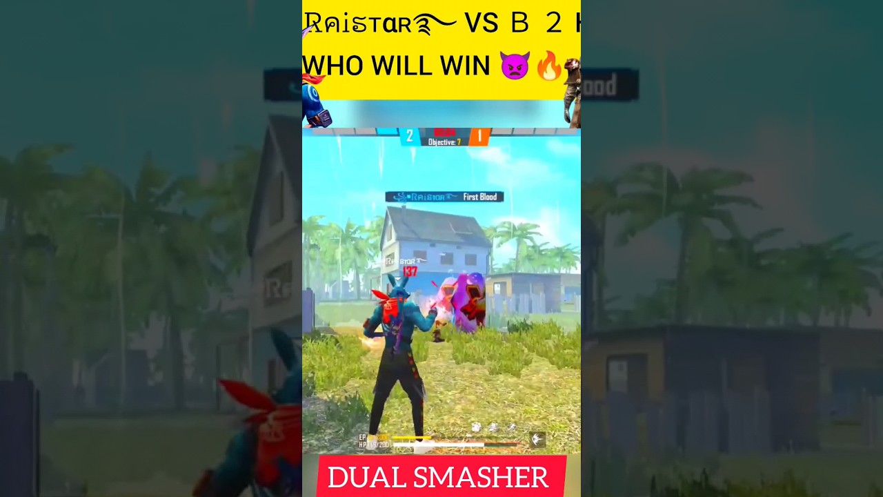 RAISTAR vs B2k 🔥🔥💫 GARENA FREE FIRE MAX ! #SHORTS