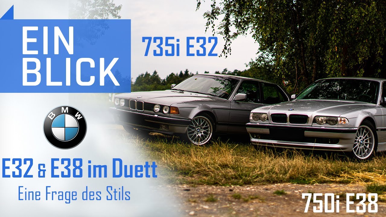 BMW 735i E32 & 750i E38 im Duett - Eine Frage des guten Stils? Vergleich zweier Speerspitzen