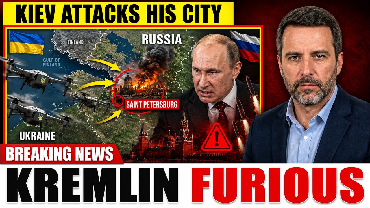 Kyiv attacked Putin's hometown at the worst moment&hellip; and the Kremlin's reaction was BRUTAL