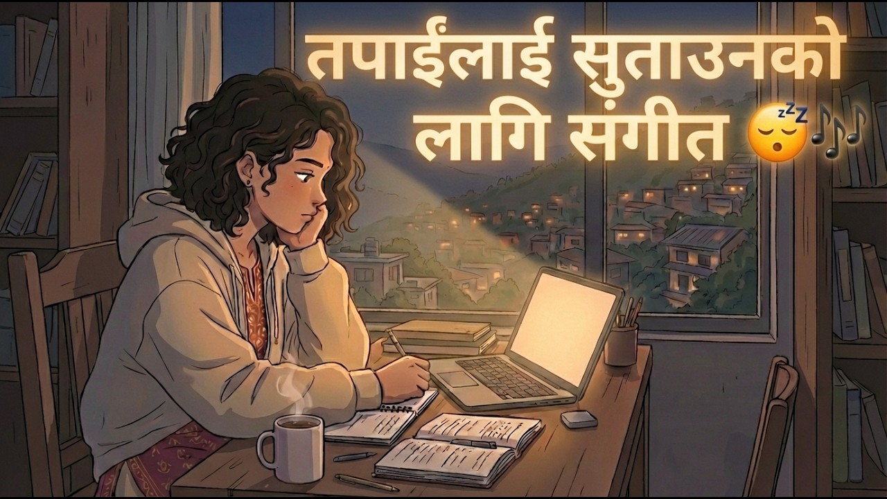 Sleep Deeply in Just 10 Minutes शून्यता:A Lo-Fi Experience // Deep Nepali Lyrics 🌙