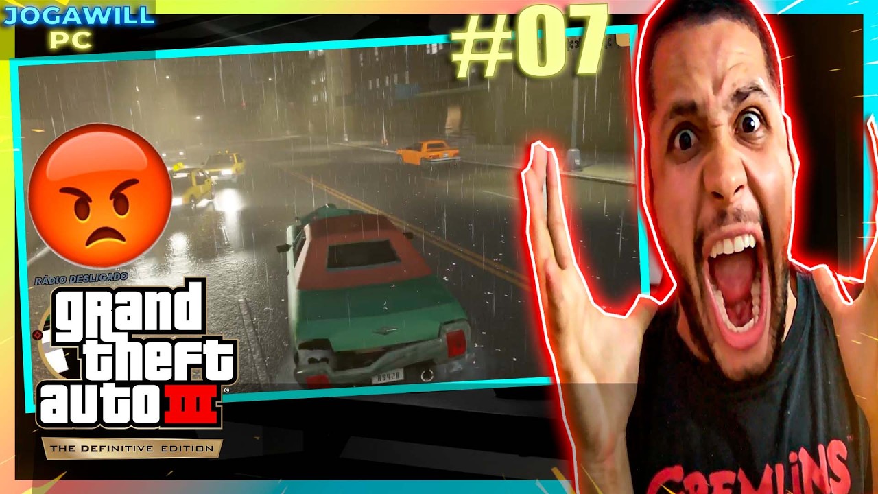 GTA 3 TRILOGY - MISSÃO IMPOSSÍVEL #T1 #EP07 | JOGA COM WILLIAM