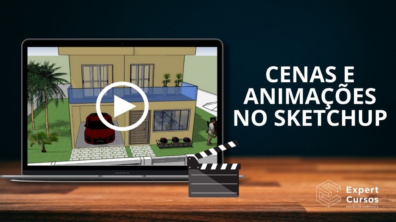 Como criar Cenas e Animações no SketchUp