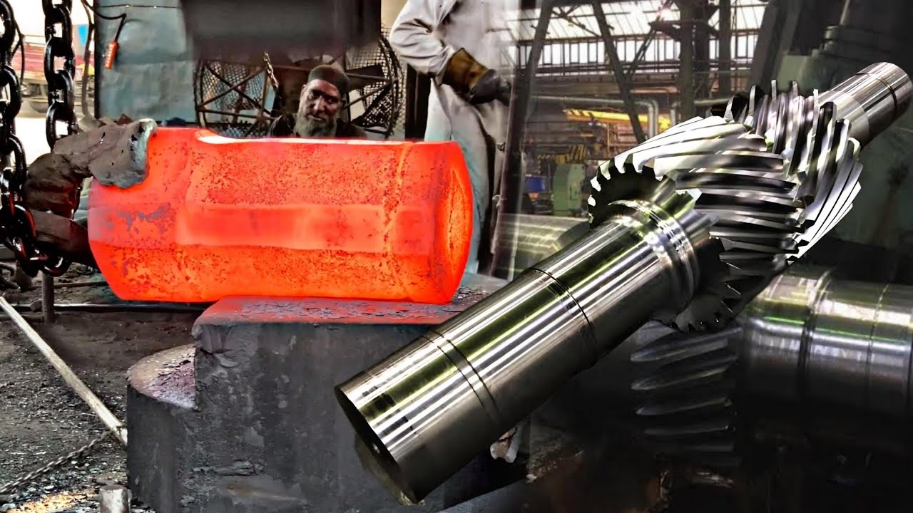 Most Satisfying Manufacturing Process of Refineries Double Helical Gear Pinion Shaft