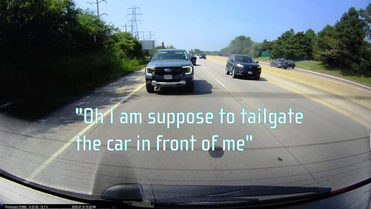 2K: Road Rage With Right Lane Tailgater