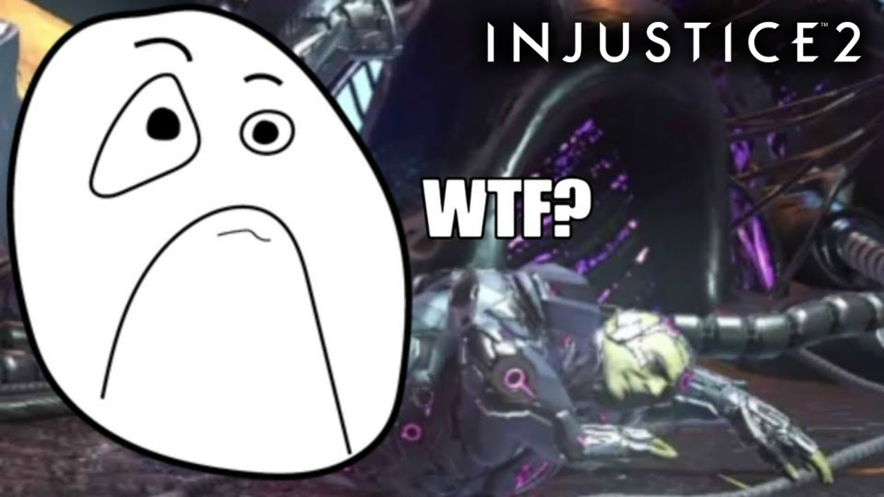 FUNNY BRAINIAC GLITCH - Injustice 2 Story Mode