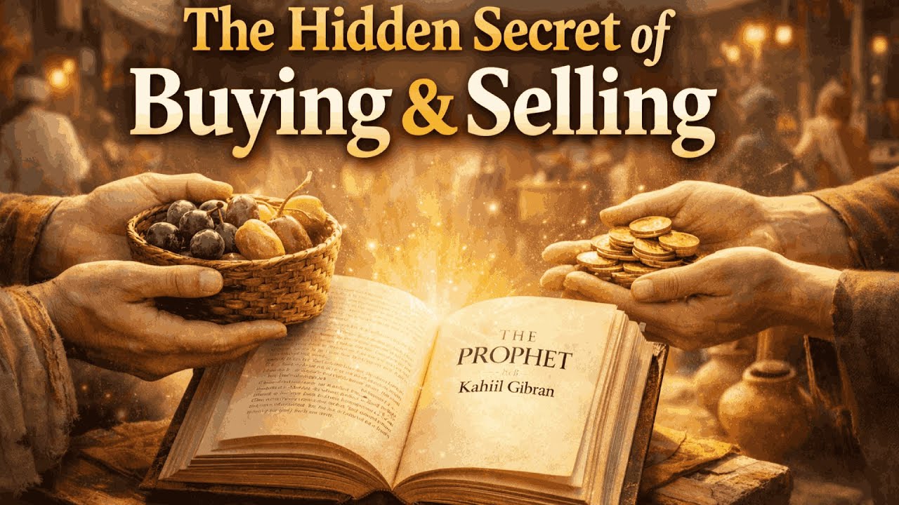 The secret your market never tells you | Ch 11: Buying and Selling | The Prophet by Kahlil Gibran