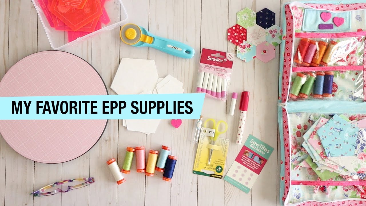How To English Paper Piece // Part 1 // EPP Supplies