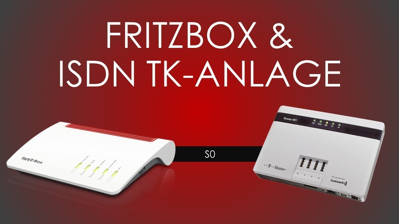 Fritzbox Tutorial - ISDN Telefonanlage anbinden