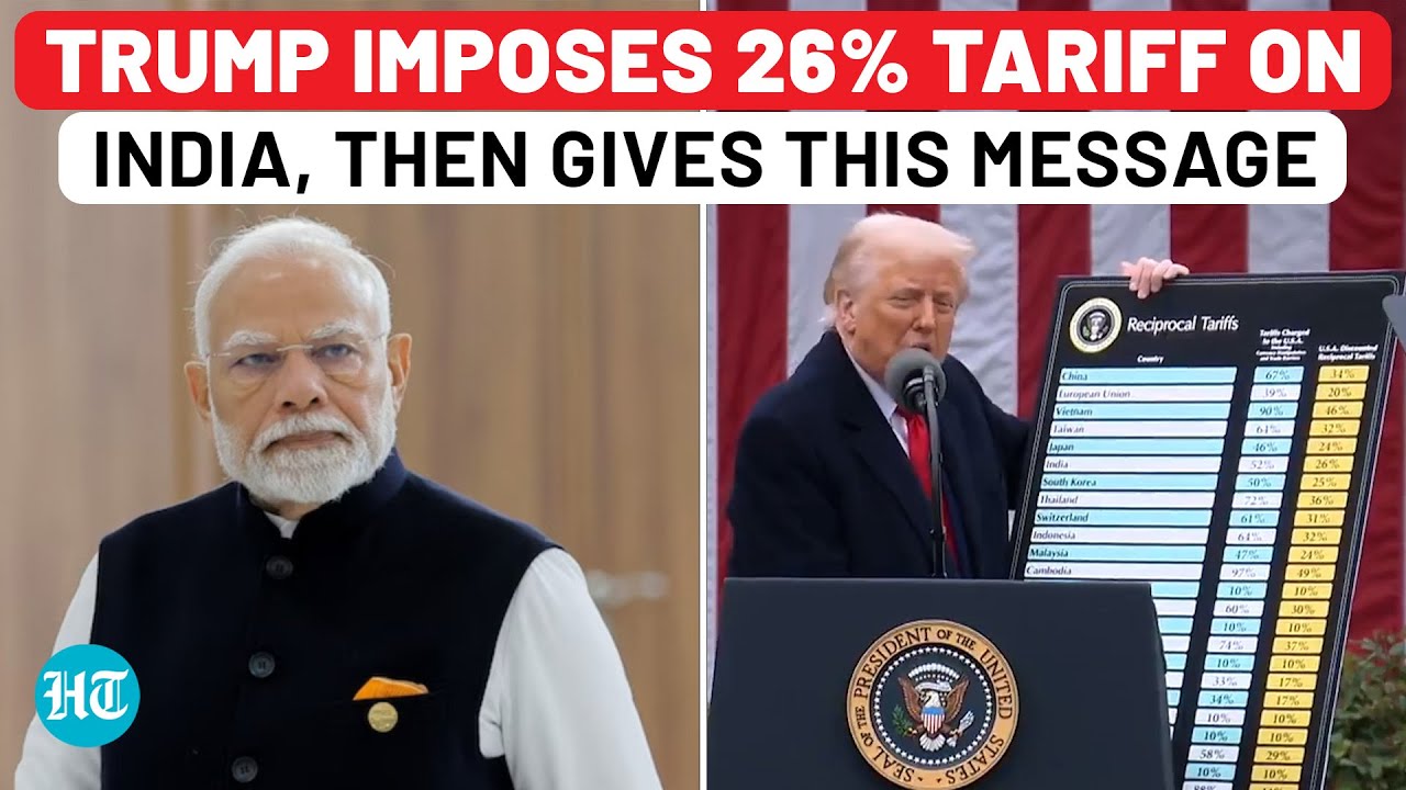 Trump’s Direct Message To PM Modi After Imposing 26% Tariff On India On ‘Liberation Day’ | US News