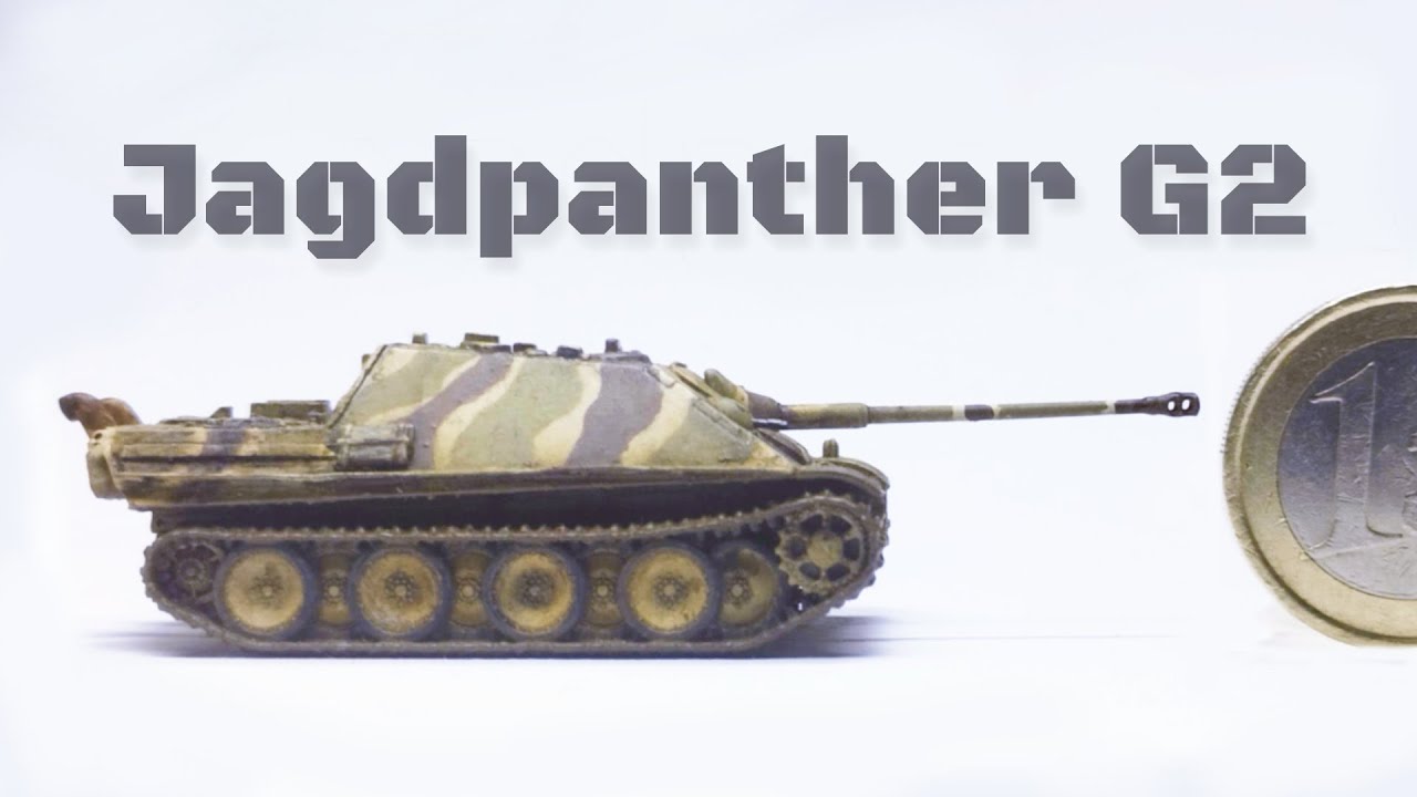 Let's build a tiny Jagdpanther G2 | U-STAR 1:144