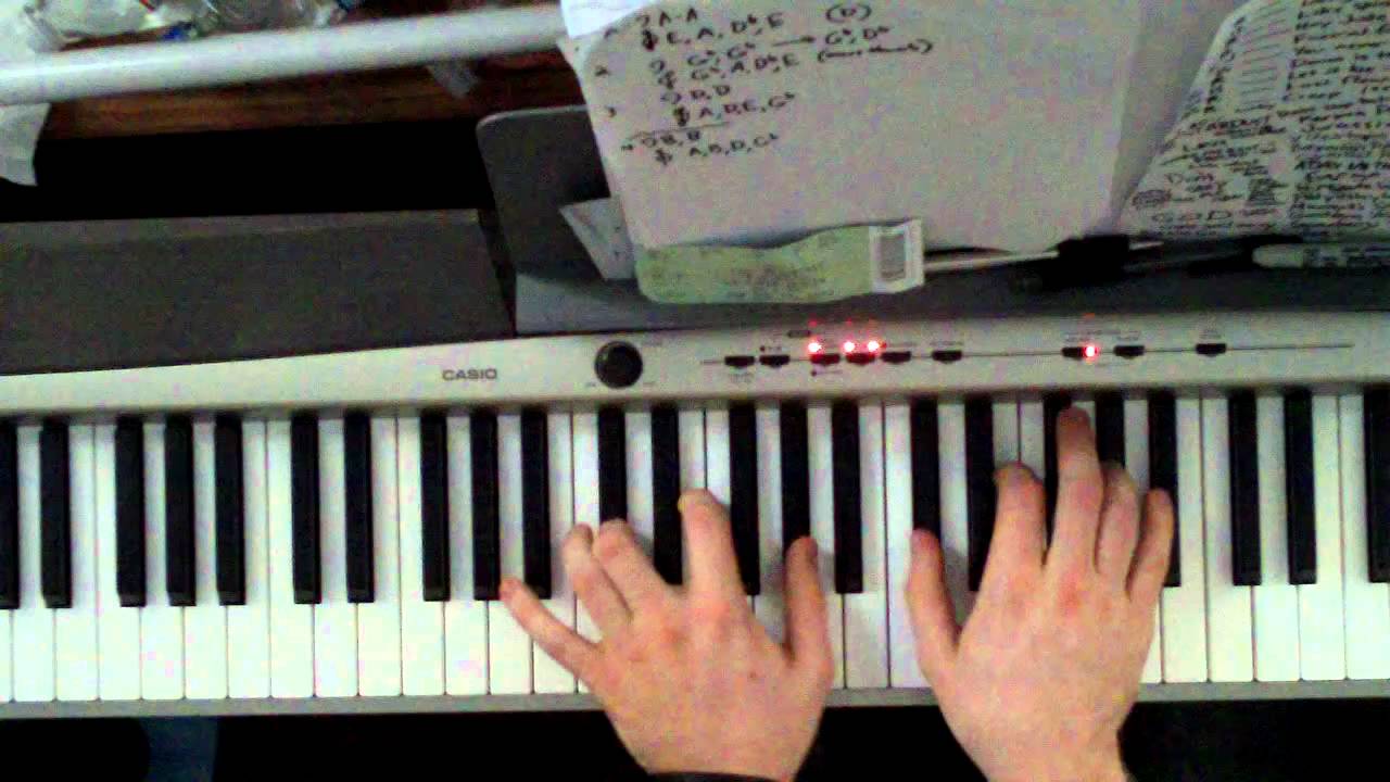 How To Play Morning Bell by Radiohead on Piano (tutorial)