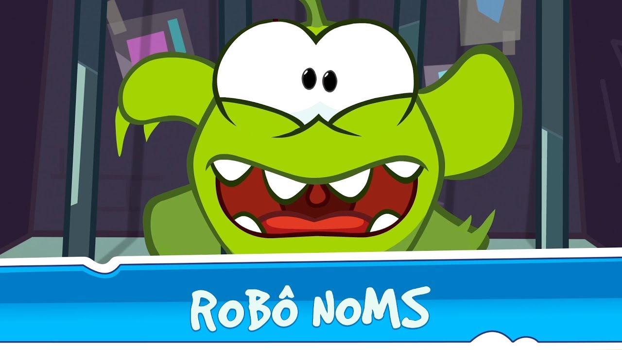 As Hist&oacute;rias do Om Nom - SuperNoms - Rob&ocirc; Noms - Parte 2 | Cut The Rope